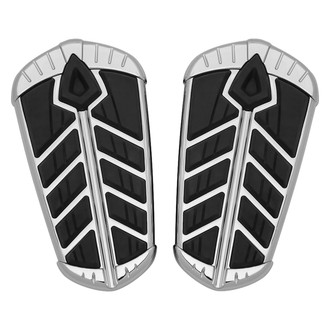 Kuryakyn® - Spear Passenger's Floorboard Inserts (Chrome)