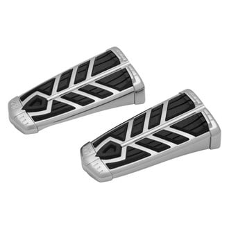 Kuryakyn® 5658 - Spear Driver's Foot Pegs (Chrome)