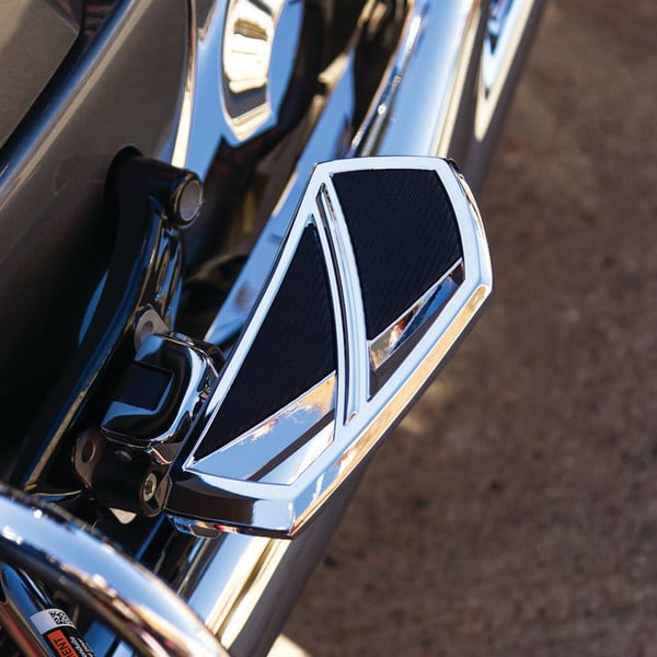 Kuryakyn® 5772 - Phantom Mini Driver's Floorboards (Chrome