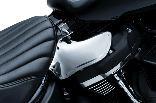 Kuryakyn® 5789 - Saddle Shield Heat Deflectors - MOTORCYCLEiD.com