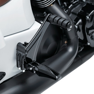 Kuryakyn® - Adjustable Passenger's Foot Peg Mounts (Black)