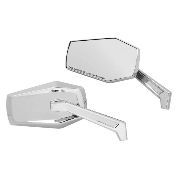 Kuryakyn® - Hex Chrome Mirror Set