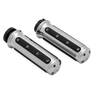 Kuryakyn® - Heavy Industry Chrome Grips
