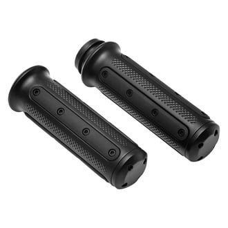 Kuryakyn® - Heavy Industry Satin Black Grips
