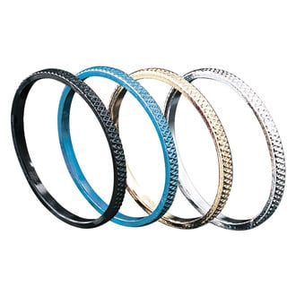 Kuryakyn® - KnurGrip LED Chrome Accent Rings