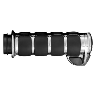Kuryakyn® - Premium Chrome Grips with Standard Throttle Boss