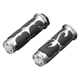 Kuryakyn® - ISO™ Flame Chrome Grips