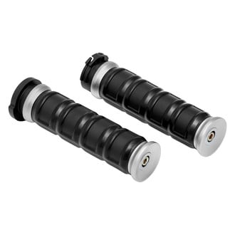 Kuryakyn® - Silver Dillinger Grips
