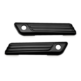 Kuryakyn® - Tri-Line Gloss Black Saddlebag Hinge Covers