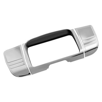 Kuryakyn® - White Deluxe Tri-Line Stereo Trim Kit