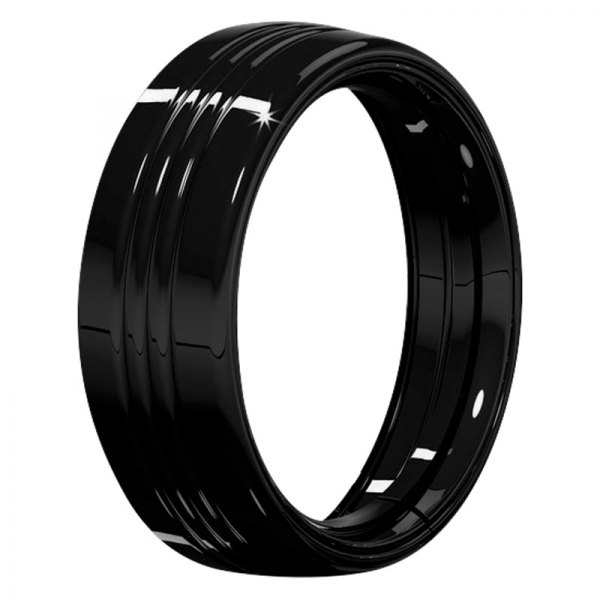 Kuryakyn® - Gloss Black Headlight Trim Ring