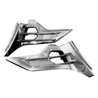 Kuryakyn® - Louvered Chrome Battery Box Covers