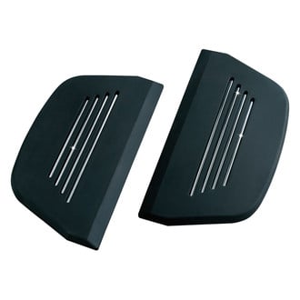 Kuryakyn® - D-Shaped Black Passenger's Floorboard Premium Inserts