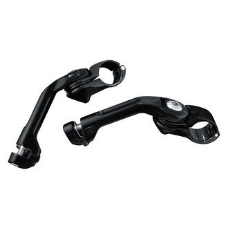 Kuryakyn® - Tour-Tech™ Long Arm Cruise Mounts (Gloss Black)