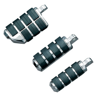 Kuryakyn® - Small ISO™ Foot Pegs (Small, Chrome)