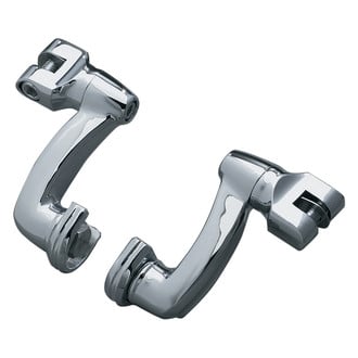 Kuryakyn® - Longhorn Offset Peg Mounts (Chrome)