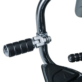 Kuryakyn® - Engine Guard or Frame Mount Large ISO™ Foot Pegs (Chrome)