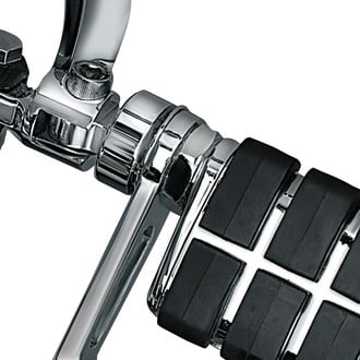 Kuryakyn® 8041 - Foot Peg & Stirrup Extenders (2-1/4", Chrome)