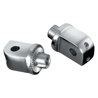 Kuryakyn® - Chrome Splined Foot Peg Adapters