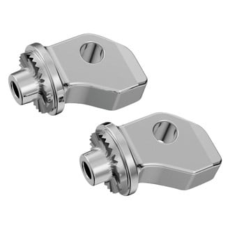 Kuryakyn® - Splined Foot Peg Adapters (Chrome)