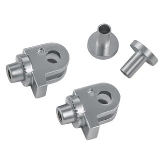 Kuryakyn® - Splined Front or Rear Peg Adapters (Chrome)