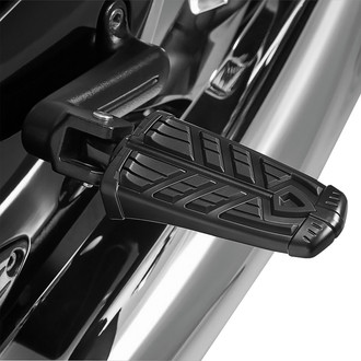 Kuryakyn® - Gloss Black Splined Foot Peg Adapters