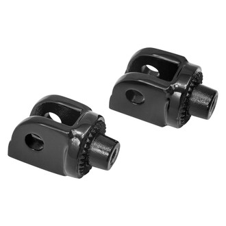 Kuryakyn® - Gloss Black Splined Male Mount Adapters