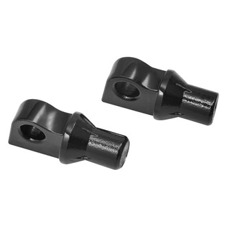 Kuryakyn® 8890 - Tapered Foot Peg Adapters (Black)