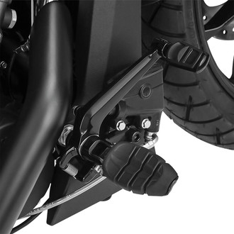 Kuryakyn® - Satin Black Splined Foot Peg Adapters