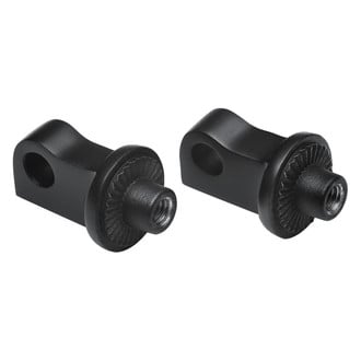 Kuryakyn® - Splined Front Peg Adaptors (Black)