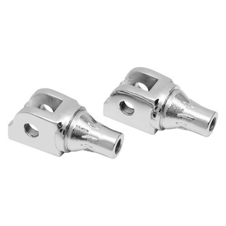 Kuryakyn® - Tapered Driver's Foot Peg Adapters (Chrome)