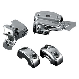 Kuryakyn® - Chrome Brake & Clutch Control Dress-Up Kit