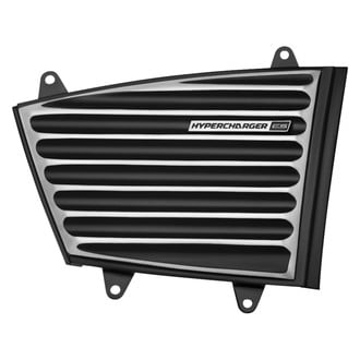 Kuryakyn® - Hypercharger™ ES Classic Black/Chrome Faceplates