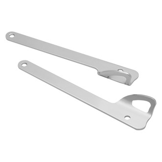 Kuryakyn® - Custom Chrome Teardrop Tie-Down Brackets
