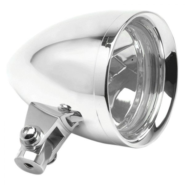 Lazer Star® - Orion Series Button Mount 4.75" 100W Round Chrome Housing Spot Beam Light