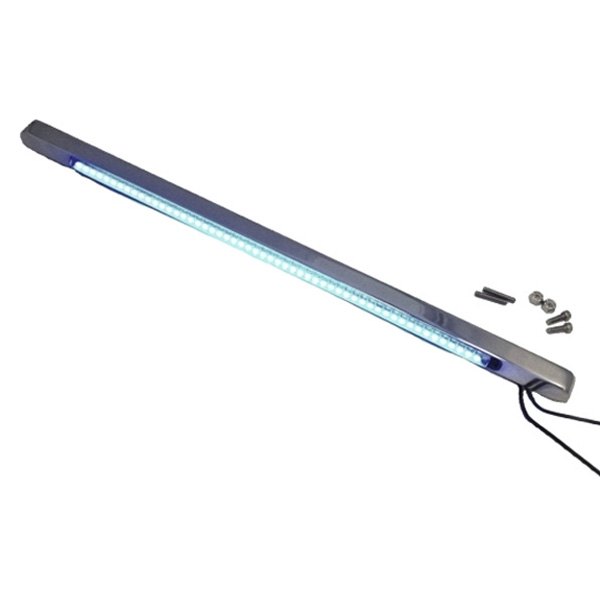 Lazer Star® - 12" BilletLED™ White Chrome LED Strip
