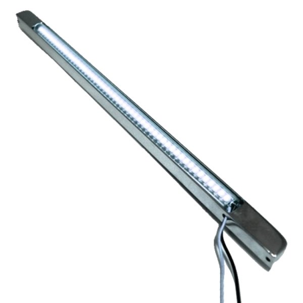 Lazer Star® - 12" BilletLED™ White Chrome LED Strip