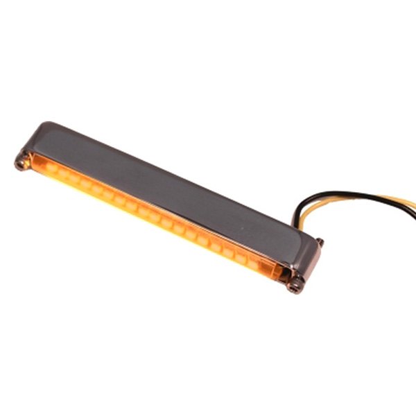 Lazer Star® - 4" BilletLED™ Amber Chrome LED Strip