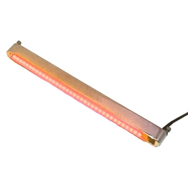  Lazer Star® - 7" BilletLED™ Amber Chrome LED Strip