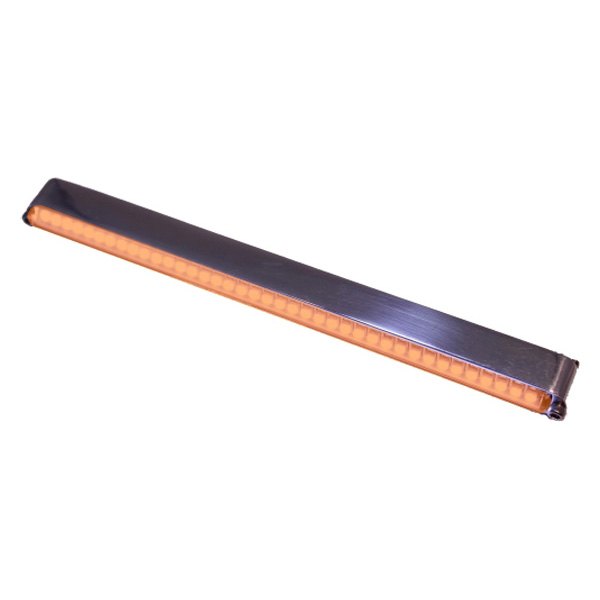 Lazer Star® - 7" BilletLED™ Amber Chrome LED Strip