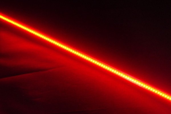Lazer Star® - 7" BilletLED™ Red Chrome LED Strip