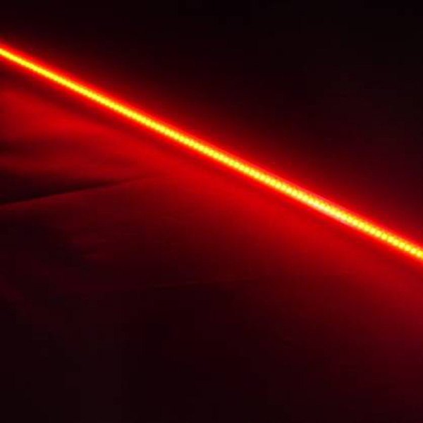  Lazer Star® - 7" BilletLED™ Red Chrome LED Strip
