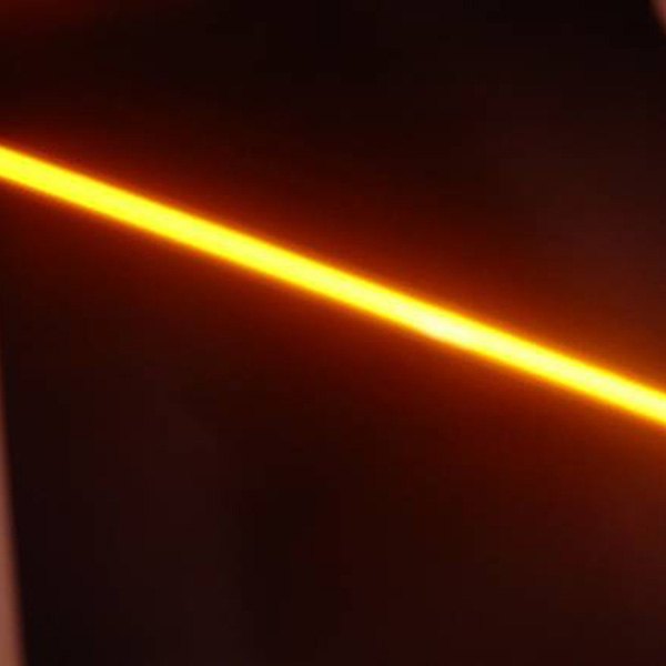 Lazer Star® - 4" BilletLED™ Amber Black LED Strip