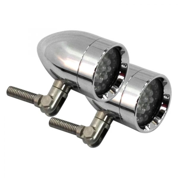 Lazer Star® - Micro B Series Bullet Style 1.5" Aluminum Pivot LED Turn Signal Lights