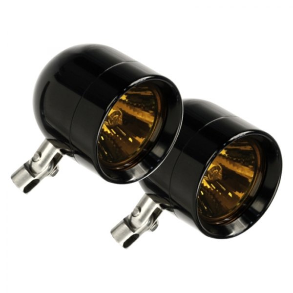 Lazer Star® - Shorty Series 2.25" Aluminum Pivot Turn Signal Lights with Amber Lenses