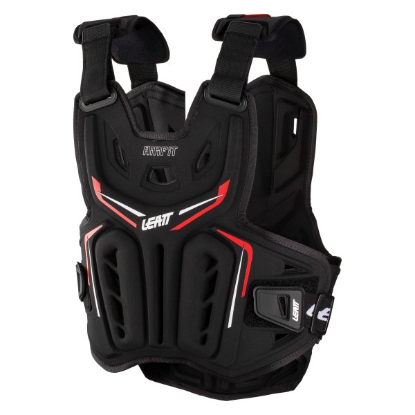 Leatt® - 3DF AirFit 2017 Chest Protector (One Size, Black/Red)
