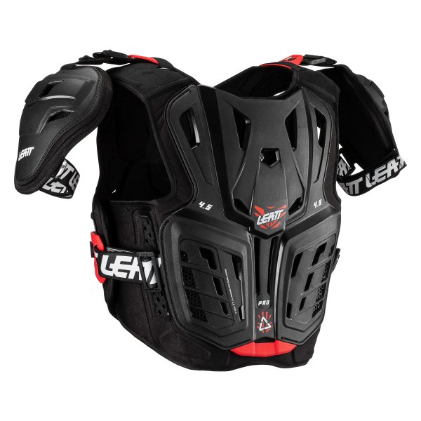 Leatt® - 4.5 Pro 2017 Chest Protector (Small, Black/Red)