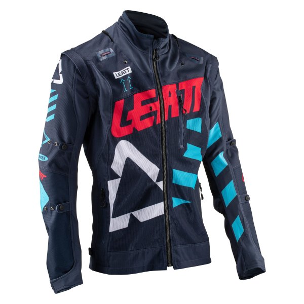 Leatt® - GPX 4.5 X-Flow 2019 Jacket (X-Large, Ink/Blue)