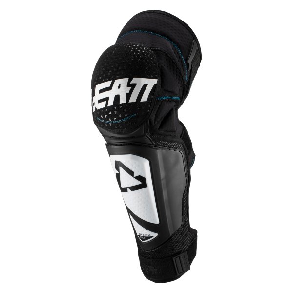 Leatt® - 3DF Hybrid EXT 2019 Junior Knee & Shin Guards (X-Small, White/Black)