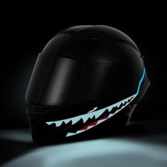 LEGASEE® - White Rechargable Helmet Light Tapes